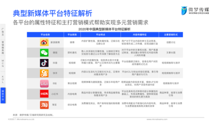 2020中國新媒體營銷策略白皮書 微夢傳媒的實戰洞察與未來展望